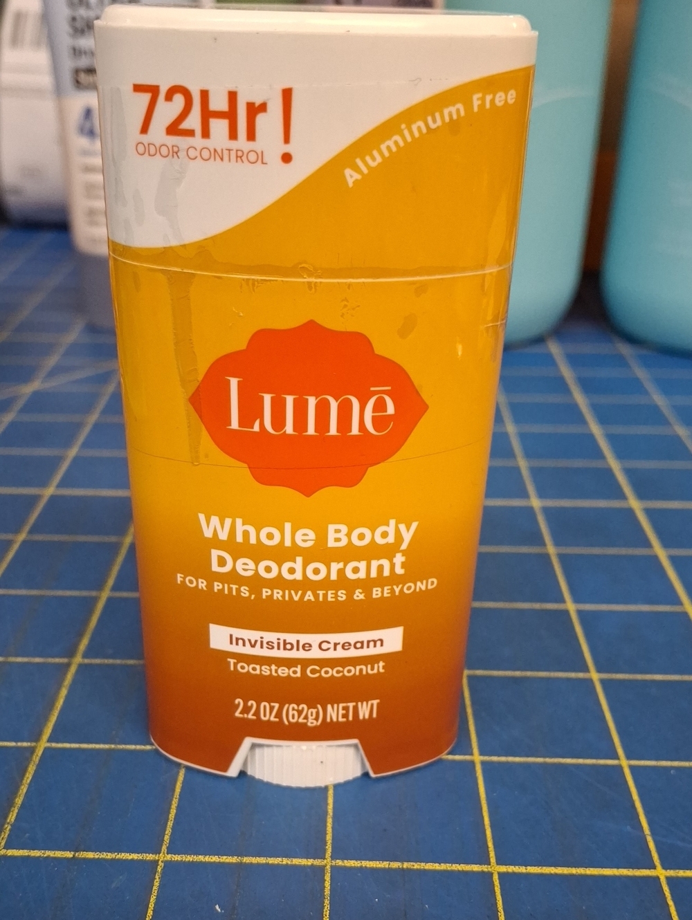 Lume Toasted Coconut Whole Body Deodorant 62g New Sealed